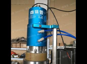 轉子法蘭氣動旋轉接頭安裝方式（旋轉軸通孔氣滑環(huán)）