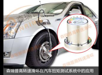 森瑞普SNG高轉(zhuǎn)速滑環(huán)在汽車半軸及傳動軸扭矩測試系統(tǒng)中的應(yīng)用