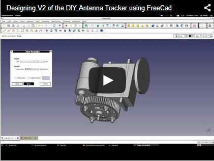 天線追蹤器操作演示