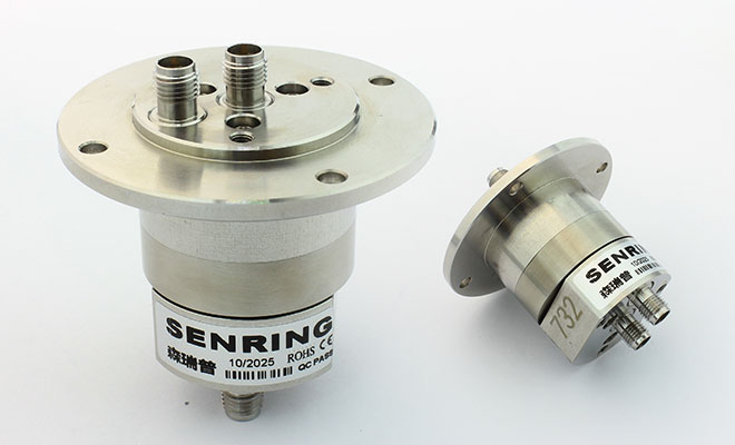 高清微波同軸射頻旋轉(zhuǎn)關(guān)節(jié)(高頻滑環(huán)/射頻滑環(huán)) image 2