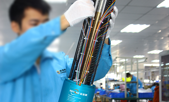 H系列過(guò)孔式滑環(huán)（空心軸導(dǎo)電滑環(huán)） image 1